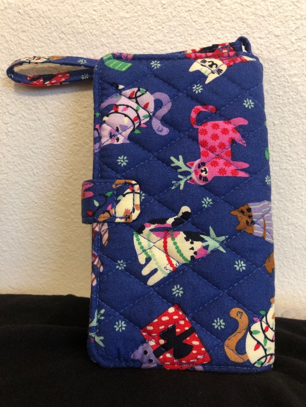 Vera Bradley Cat Wallet - Mint